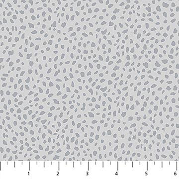 FIGO Dewfall - 92069-91 Gray Pigment - Cotton Fabric