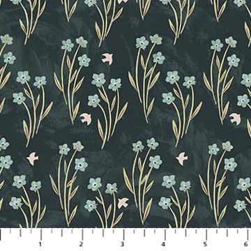 FIGO Paws & Play - 91048-68 Teal - Cotton Fabric