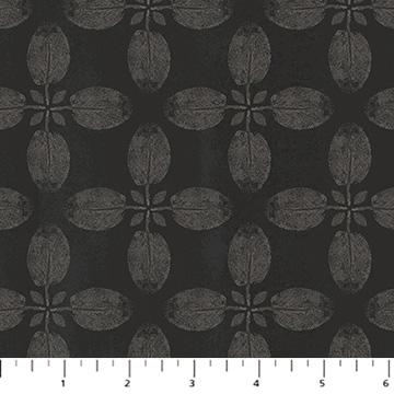FIGO Tranquility - 91149-98 Charcoal - Cotton Fabric