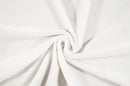FM Stretch Velvet - 15-SV01 White - Dress & Apparel Fabric