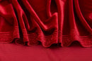 FM Stretch Velvet - 15-SV03 Red - Dress & Apparel Fabric