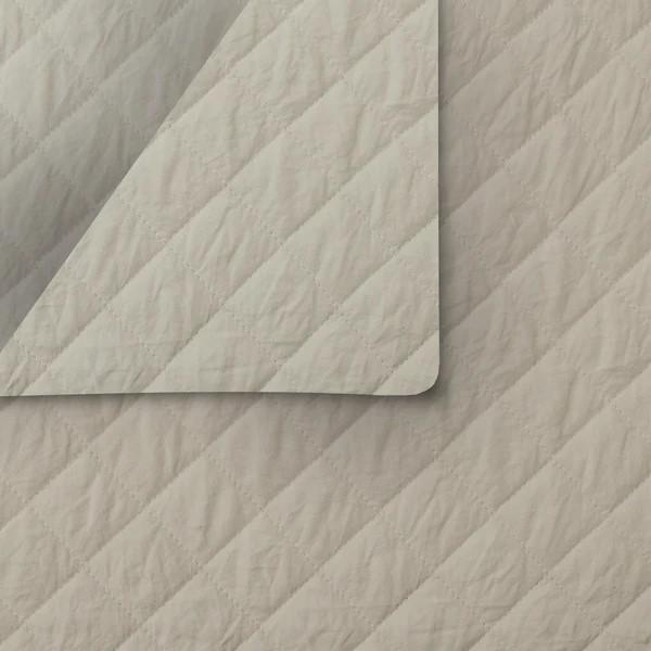 FQ Quilted Fabric - 216010 Grey