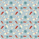 FQ Super Sports Bowling Balls/Pins - 11230942 - Cotton Fabric