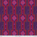 FS Brave - Labyrinth PWAH194.RUBY - Cotton Fabric