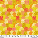 FS Brave - Scales PWAH201.MANGO - Cotton Fabric