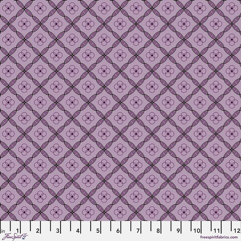 FS Enrapture Tiles - PWGG009.AMETHYST - Cotton Fabric