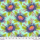 FS Floral Reef Friends & Anemones - PWTP265.SEAFOAM - Cotton Fabric