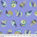 FS Floral Reef Lil Shelly - PWTP266.MARINE - Cotton Fabric