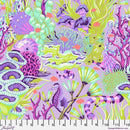 FS Floral Reef Reef What You Sew - PWTP264.ULTRAVIOLET - Cotton Fabric