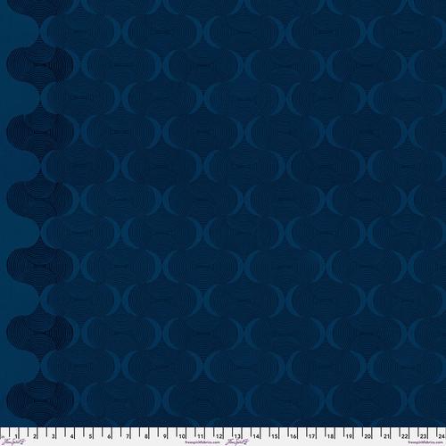 FS Grace Mindful - PWVW037.INDIGO - Cotton Fabric