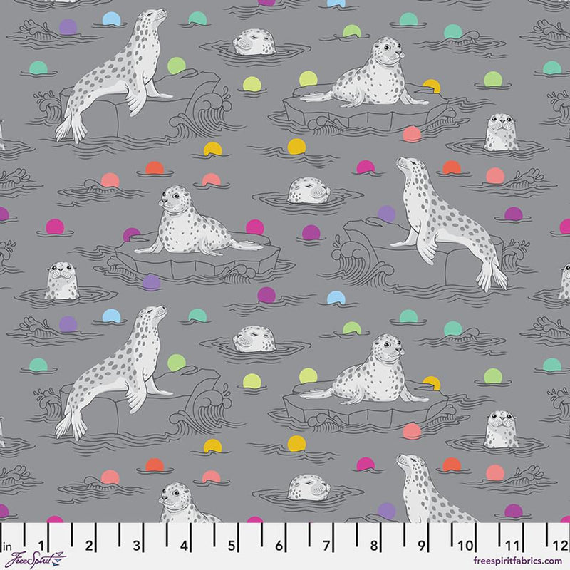 FS Graywork Seal the Deal - PWTP259.SHADOW - Cotton Fabric