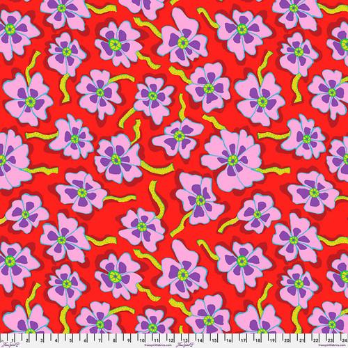 FS Kaffe Fassett Collective - Camo Flower PWBM088.RED - Cotton Fabric