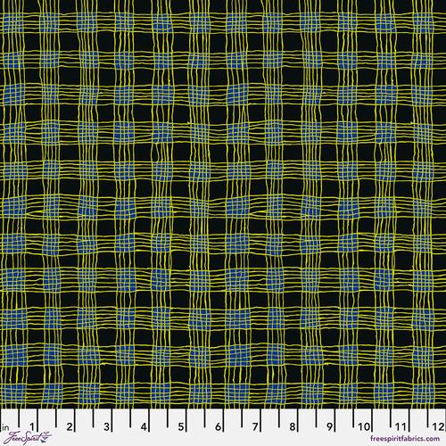 FS Kaffe Fassett Collective - Gingham PWBM089.BLACK - Cotton Fabric