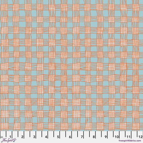 FS Kaffe Fassett Collective - Gingham PWBM089.GREY - Cotton Fabric