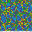 FS Kaffe Fassett Collective - Paisley Dot PWBM090.GREEN - Cotton Fabric