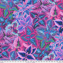 FS Kaffe Fassett Collective Bold Leaves - PWPJ132.BLUE - Cotton Fabric