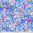 FS Kaffe Fassett Collective Bouffant - PWPJ061.BLUE - Cotton Fabric