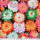 FS Kaffe Fassett Collective Cactus Dahlia - PWPJ054.CONTRAST - Cotton Fabric