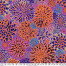 FS Kaffe Fassett Collective House Leeks - PWPJ113.PURPLE - Cotton Fabric