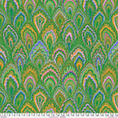 FS Kaffe Fassett Collective Marble Scallops - PWGP207.GREEN - Cotton Fabric