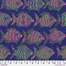 FS Kaffe Fassett Collective Minnows - PWBM100.BLUE - Cotton Fabric