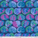 FS Kaffe Fassett Collective Palm Leaves - PWGP208.BLUE - Cotton Fabric