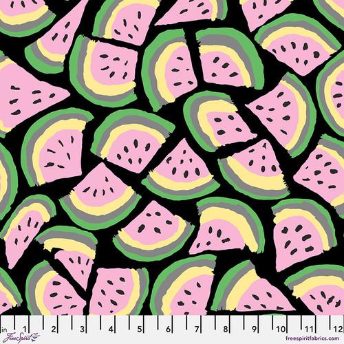 FS Kaffe Fassett Collective Slice - PWBM101.BLACK - Cotton Fabric