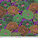 FS Kaffe Fassett Collective Tibetan Peony - PWPJ136.DARK - Cotton Fabric