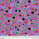 FS Kaffe: From The Archives Bubbles - PWGP015.PLUM - Cotton Fabric