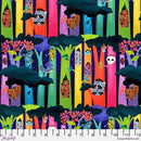 FS Love Under The Stars Peekaboo Forest - PWKT048.XMULTI - Cotton Fabric