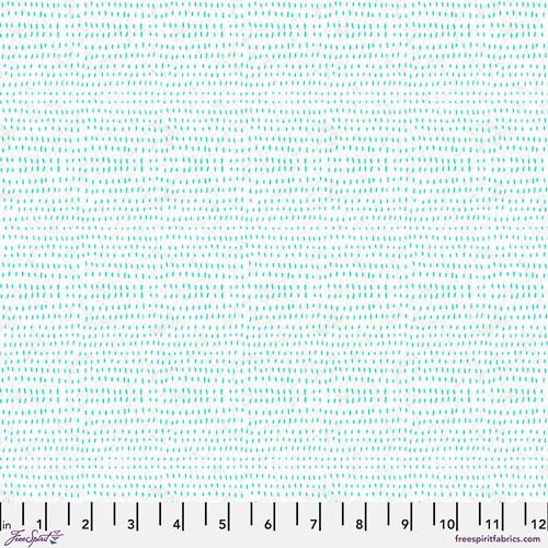 FS Seeds -  PWCD012.XAQUAMARINE - Cotton Fabric