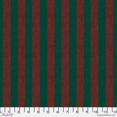 FS Shot Cotton Stripe - SSGP001.RUSSETT - Cotton Fabric