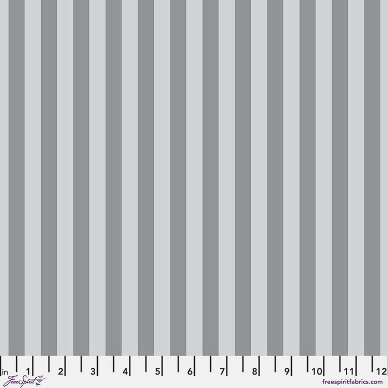 FS True Colors Graywork Tent Stripe - PWTP069.FOG - Cotton Fabric