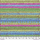 FS Vintage Beaded Stripe - PWGP050.MOSS - Cotton Fabric