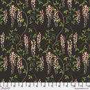 FS Water Garden - PWSA044.BLACK - Cotton Fabric