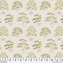 FS Water Garden - PWSA046.IVORY - Cotton Fabric