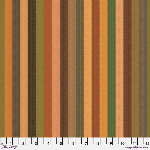 FS Woven Stripes Broad Stripe - WSGP003.GOLD - Cotton Fabric