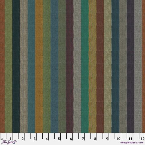 FS Woven Stripes Broad Stripe - WSGP003.MULTI - Cotton Fabric