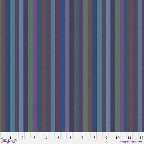 FS Woven Stripes Narrow Stripe - WSGP002.BLUE - Cotton Fabric