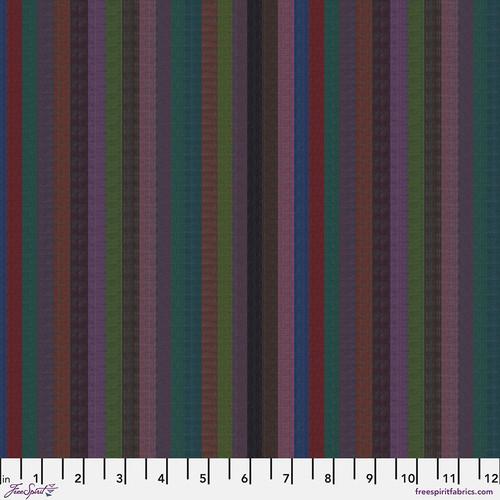 FS Woven Stripes Narrow Stripe - WSGP002.DARK - Cotton Fabric