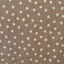 FTWH DTY Brushed Ditsy Floral - FA14551 Taupe - Dress & Apparel Fabric