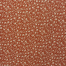 FTWH DTY Brushed Paisley - FA14537 Rust - Dress & Apparel Fabric