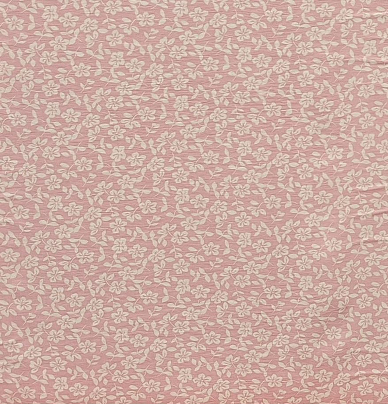 FTWH Janessa Floral - FA15222 Pink - Dress & Apparel Fabric