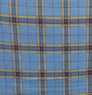 FTWH Polar Fleece Frankel Plaid - FA14926 Blue - Fleece Fabric
