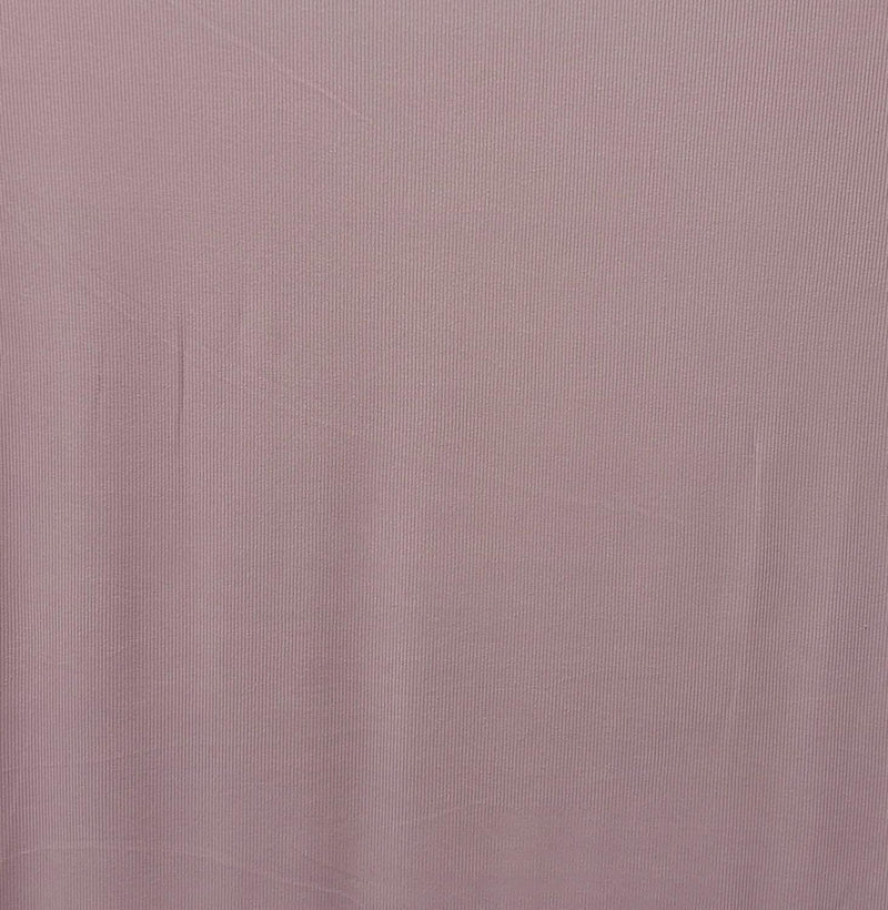 FTWH Rib Knit Faye - FA14103 Plum - Dress & Apparel Fabric