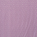FTWH  Rib Knit Floral - FA14404 Purple/White - Dress & Apparel Fabric