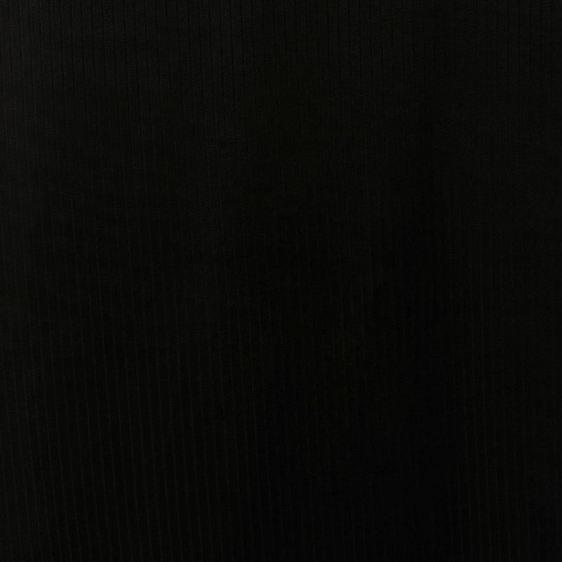 FTWH Rib Knit Solid Madelyn - FA14781 Black - Dress & Apparel Fabric