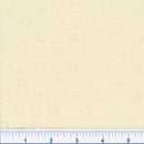 FTWH Softee Dot 60" FA11254 IVORY - Cotton Fabric