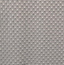 FTWH Softee Dot Poly Chenille - FA11243 Light Grey - Minky Fabric
