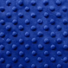 FTWH Softee Dot Poly Chenille - FA11252 Royal - Cotton Fabric